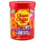 NEW Chupa Chups 100 Bulk Buy Jar Assorted Flavours Lollies Lolly Pack