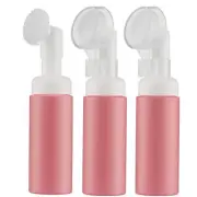 2 OZ Foam Bottle with Brush Empty Foaming Dispensers to Travel for Soap Shamp...