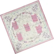 Tarot Cloth,Luxurious Pink Velvet Tarot Mat 25x25in | Spiritual Home Decor, Tarot Tablecloth Astrology Tapestry for Beginners & Tarot Lovers