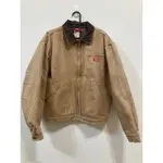 【二手古著】DICKIES L 重磅工裝外套 經典卡其色夾克