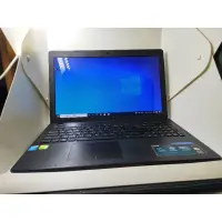 在飛比找蝦皮購物優惠-二手 中古筆電 ASUS X550V / win10 / 1