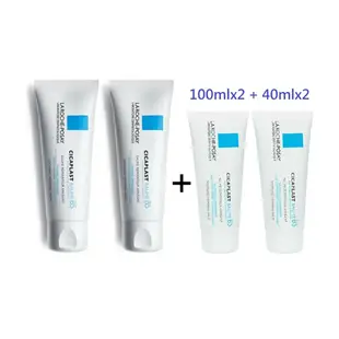 【La Roche-Posay 理膚寶水】理膚寶水 B5+全面修復霜100mlx2+40mlx2(國際航空版)