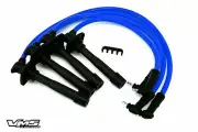 BLUE SPARK PLUG WIRES SET 94-97 TOYOTA COROLLA 7AFE WT3 (for: Toyota)
