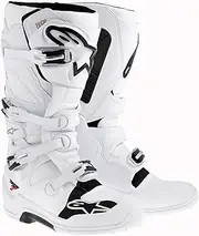 Alpinestars Unisex-Adult Tech 7 Boots White Sz 11 (Multi, one_size)