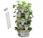 5 Tier Vertical Garden Stackable Planters (Medium 33cm) - Mr Stacky Australia