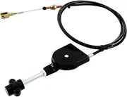 Throttle Cable, Lawn Mower Throttle Cable, 11.5Ft Manual Lockingthrottle for Quick Response Controller Cord Powersports Levers
