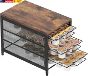 Coffee Pod Holder for Counter, 3 Tier Coffee Pod Drawer for Keurig Pod Storage D