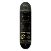 Primitive Trent McClung Double Shot 8.12 Skateboard Deck