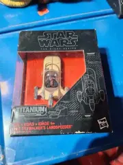 Star Wars The Black Series Titanium #09 Luke Skywalker's Landspeeder