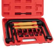 Valve Spring Compressor Set, 12PCS Valve Spring Clamp Removal Tool with Valve
