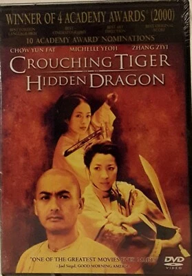 Crouching Tiger Hidden Dragon DVD 4 Academy Awards