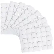 7 Sheets Double Sided Tape Photo Corner Stickers Poster for Walls Removable