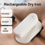 Cordless Travel Electric Iron Dry Iron Wrinkle Remover Touch-Up Ironing for Home