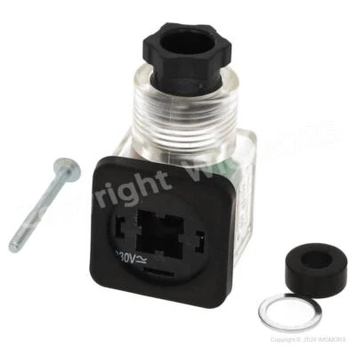 Connector Danfoss for coil with diode 230V AC/DC 042N0265