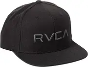 [RVCA] Men's Adjustable Snapback Straight Brim Hat