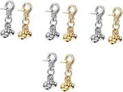Pet Bell Accessories Pets Pet Training Bell Dog Necklace Dog Charms for Collar Cat Collar Bells Dog Collar Bells Bell for Dog Collar Dog Bells Dog Pendant Pet Bells Zinc