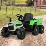 Mazam Kids Ride On Car Tractor 12V Electric Battery Toy Remote Control Green