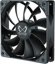 Scythe Kaze Flex 120mm Quiet Fan, PWM 300-1500RPM, Black