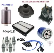 Tune Up Kit Filters Cap Wire Spark Plugs For ISUZU STYLUS L4 1.6L; DOHC 1991