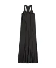 Balenciaga Sleeveless Racer Back Gown FR36 black