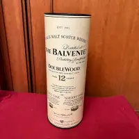 在飛比找蝦皮購物優惠-The Balvenie百富12年雙桶斯貝塞威士忌包裝空盒/