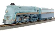 Broadway Limited 7355 Paragon 4 Brass Hybrid ATSF Santa Fe 4-6-4 Blue Goose NIB
