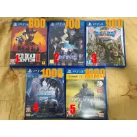 在飛比找蝦皮購物優惠-ps4遊戲片/碧血狂殺2/奧丁領域/勇者鬥惡龍XI/魔物獵人