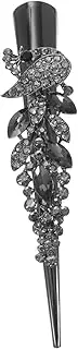 ARTSEWPLY Large Duckbill Hair Clip for Women Sparkly Crystal Alligator Hair Barrette Elegant Hair Decor for Parties and Special Occasions Lightweight Design for All Hair