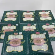 8 Charles Craft Waste Canvas Lot 10 Count And 18 Count 12 X 18” Cotton