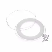 1/2oz Silver Libertad Coin Capsules, Air-Tite Holders 33mm White Ring, 10 Pack