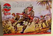AIRFIX WW2 U.S. MARINES 1:76 SCALE MODEL SOLDIERS AMERICAN LEATHERNECKS
