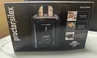 Proctor Silex 2 Slice Toaster Black Model 22215PS New FREE SHIPPING a