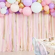 Ginger Ray Pastel Streamer and Balloon Backdrop Kit