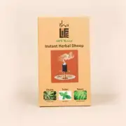 ISHA Instant Herbal Dhoop (20 pcs). With Chaste, Tulsi and Neem- PACK OF 5