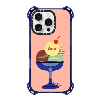 iPhone 16 Pro Bounce Case MagSafe Compatible Ice Cream Cup