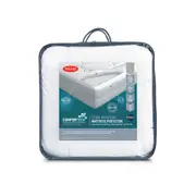 Tontine Luxe Instant Cool Touch Mattress Protector Home Bedding White