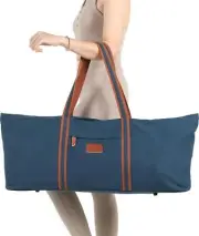 With Multi-Functional Storage Pockets Full-Zip Extra Large Yoga Mat Tote Bag Gym