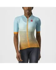 Castelli Climber's 2.0 Women's Jersey Sky Light/Orange