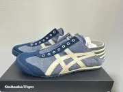 Onitsuka Tiger MEXICO 66 PARATY 1183C233 400 Blue Chambray Natural Unisex Shoes