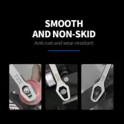 Universal Wrench Adjustable Glasses Wrench 8-22mm Ratchet Wrench Spanner