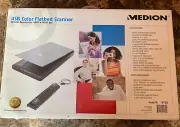 Medion USB Color Flatbed Scanner Optical Res 4800 x 9600 DPI Single Pass