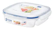 LocknLock 750ml 3 Section Lunch Container