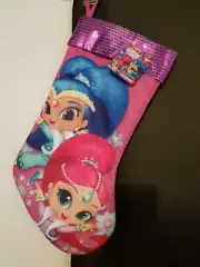 NWT Shimmer and Shine Nickelodeon Christmas Stocking 16in.