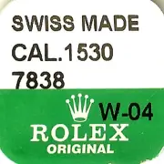 ROLEX FACTORY SEALED CENTRE SECOND PINION 1530 7838