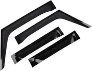 Car Rain Shield Compatible for Old Land Rover Defender Window Visors Car Window Deflectors Wind Deflector Sun Guard Rain Vent Cover