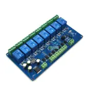 8Channels DC 12V RS485 / TTL Relay Module Modbus Rtu 485 Control Switch