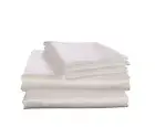 100% Pure Silk Satin Sheet Set 4pcs, Silk Fitted Sheet 15" Deep Pocket Mattre...