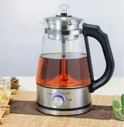 Electric Kettle Health Pot Tea Infuser 220V Borosilicate Glass Teapot Health Pot