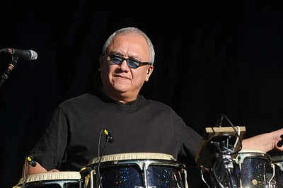 Percussionist Domingo 'Suny' Ortiz of Widespread Panic performs at- Old Photo