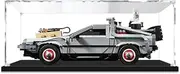 Display Case Storage Box for Displaying Lego 10300 Back to The Future Time Machine